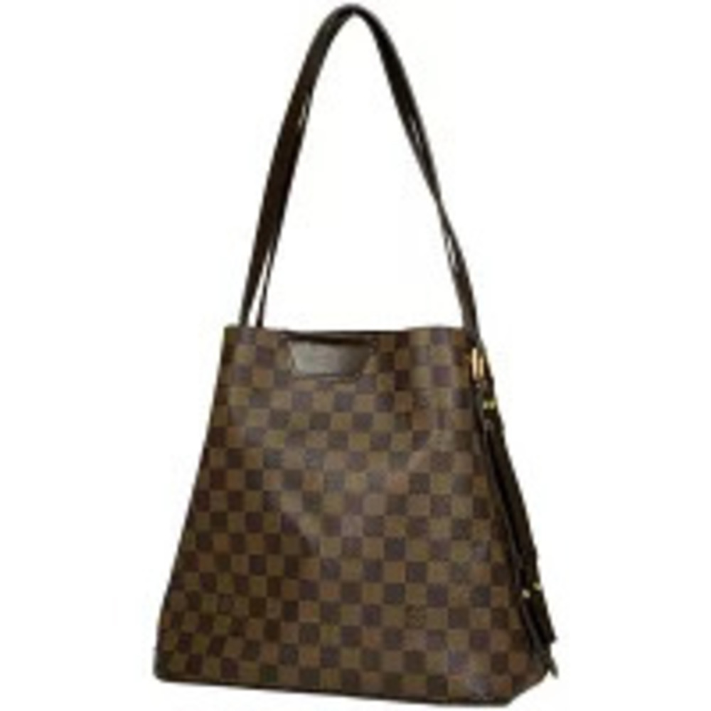 Louis Vuitton Cabas Rivington Shoulder Bag Damier Brown